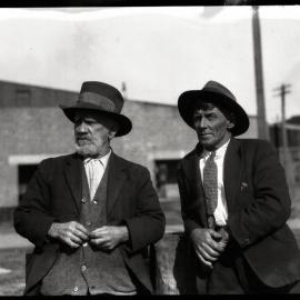 Two gentleman spectators, [1930s]