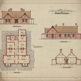 Plan of a Cottage at Pearcefield, near Denman, NSW [c. 1905]