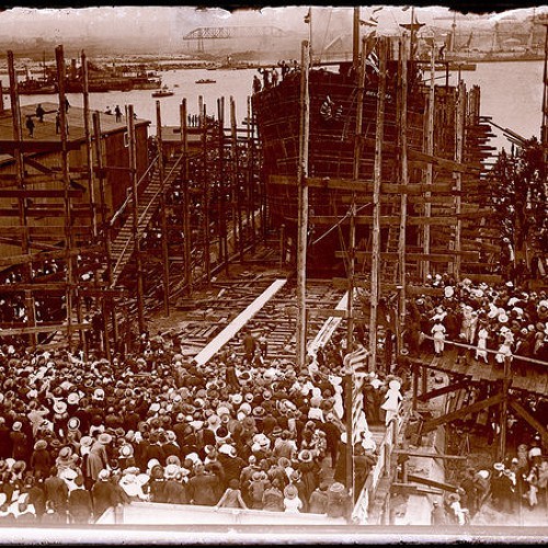 History of Shipbuilding - Harry Harding - 8 July 1989