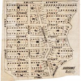 Hudsons’ Subdivision Plan [Marks Point, n.d.]