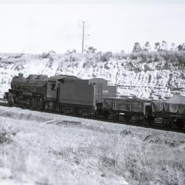 5915 on down goods, 24 November, 1971, Argenton, NSW, NSWGR