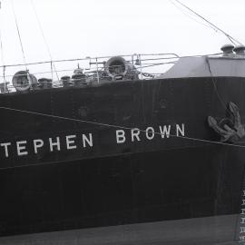 MV "Stephen Brown" at Hexham Engineering 6 January, 1972