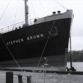 MV "Stephen Brown" at Hexham Engineering 6 January, 1972