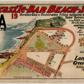 Newcastle, Bar Beach, Saturday 29th November 1924.