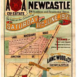 Bar Beach subdivision : A.A. Co.’s Estate. 24 business and residential estates, Saturday, 11th June, 1921.