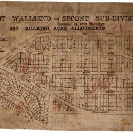 West Wallsend – second subdivision – Township of West Wallsend, Saturday, July 21st [1888].