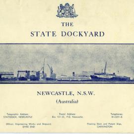 State Dockyard, Newcastle NSW, 1948
