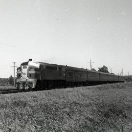 4304 on "Down Newcastle Flyer" Cockle Creek, NSW, 11 March 1972, NSWGR