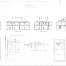 Plans - General office, Richmond Main Colliery, 24 February 1913