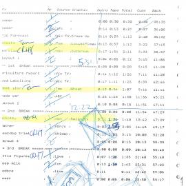 Country Report Script November 6 1992