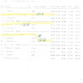 Country Report Script November 20 1992