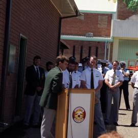 Opening of the Kurri Kurri Rescue Squad building, 24 November 1990