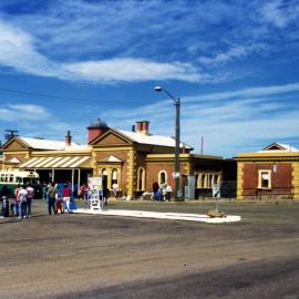 Maitland Station, Maitland, NSW, April 1990 - Taken during Steamfest