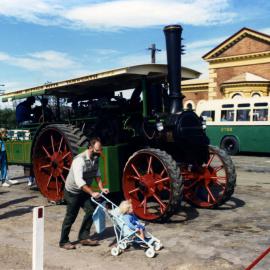 Steamfest, Maitland Station, Maitland, NSW, April 1990
