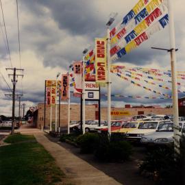 Fren's Car Yard, Kurri Kurri, NSW, April 1990