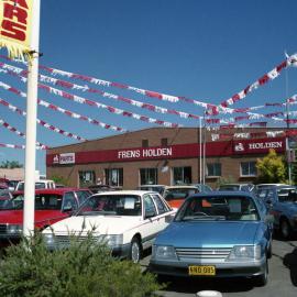 Fren's Holden dealership, Kurri Kurri, December 1989