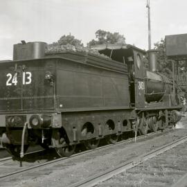 NSWGR Z24 Class No. 2413 2-6-0 Mogul Type at Richmond, [1960]