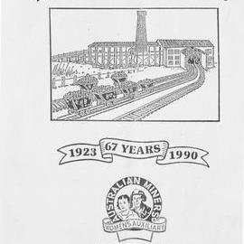 Program - Bellbird Mine Disaster Anniversary : 67 years, 1923-1990