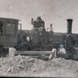 NSWGR K-294 Class 2-6-0 Mogul Type at Menindee in Western NSW, [1922]