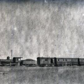 NSWGR, K-294 Class Mogul Type, passenger, Broken Hill Line, Menindee, [1922]