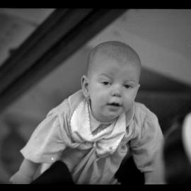 Infant John Myers, unidentified location [n.d.]