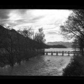 River and bridge - From a folder titled 'Loch Earn District, Scotland Spring 1937'