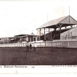 Grandstand, Wallsend Racecourse, NSW