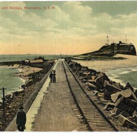 Breakwater and Nobby's, Newcastle, NSW