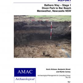Bathers Way – Stage 1 - Dixon Park to Bar Beach, Merewether, Newcastle, NSW - Final archaeological report