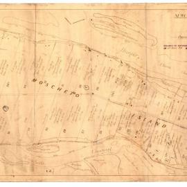 Newcastle Wharfage Improvements, Moscheto Island Plan, 1914