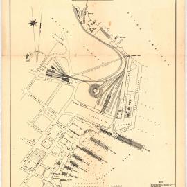 Plan of Hobart Harbour, Tasmania, November 1927