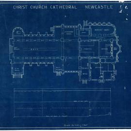 Blueprint : Christ Church Cathedral, Newcastle, NSW, [n.d.]