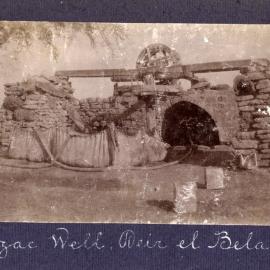 Anzac Well, Deir al Balah, World War I