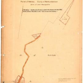 Parish of Kahibah Map, [1920s]