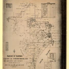 Map of the Parish of Kahibah, 5th March 1891