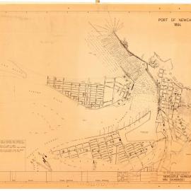 Map of the Port of Newcastle, 1894