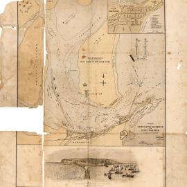 Chart of Newcastle Harbour and Port Waratah, Newcastle, NSW, 1870