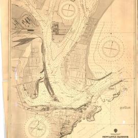 Australia - East coast, New South Wales. Newcastle Harbour : from Colonial Government Survey 1913, 21 November 1916
