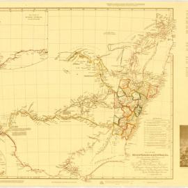 Map of the Discoveries in Australia, by J Arrowsmith, 15 February 1834