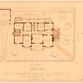 Residence for W. Herbert Esq, Hamilton, NSW, [20 May 1924]