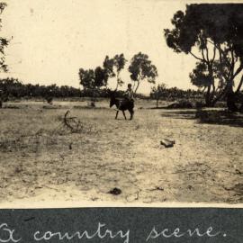 Country scene, World War I