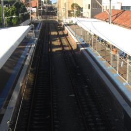 Civic Station (Newcastle, NSW) looking east, June 2015
