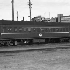 FN passenger coach in Newcastle yard, Newcastle, NSW