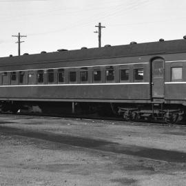 HFN coach in Newcastle yard, Newcastle, NSW