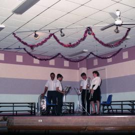 Band, Christmas Carols at Kurri Kurri, NSW, December 1986