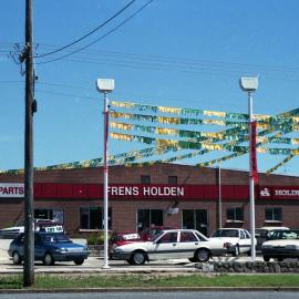 Fren's Holden car dealership, Kurri Kurri, NSW, December 1987