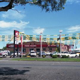 Frens Holden car dealership, Kurri Kurri, NSW, December 1987