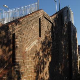 Steps at Civic station, Newcastle, NSW, June 2015