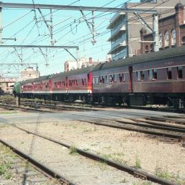 What was a classic case of the old and new at Newcastle, NSW