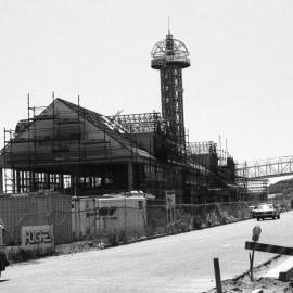 The Brewery at Queens Wharf, Newcastle, NSW, under construction